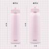image:imageEllo Pop amp Fill Insulated Stainless Steel Water Bottle with Quick Fill Lid Leakproof Locking Sip or Chug Spout BPAFree Double Wall Vacuum Insulated for Sports Travel amp School 22oz  32oz  40ozPink Gingham