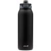 image:imageEllo Pop amp Fill Insulated Stainless Steel Water Bottle with Quick Fill Lid Leakproof Locking Sip or Chug Spout BPAFree Double Wall Vacuum Insulated for Sports Travel amp School 22oz  32oz  40ozTonal Black