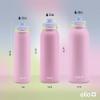 image:imageEllo Pop amp Fill Insulated Stainless Steel Water Bottle with Quick Fill Lid Leakproof Locking Sip or Chug Spout BPAFree Double Wall Vacuum Insulated for Sports Travel amp School 22oz  32oz  40ozRosy Skyline