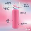 image:imageEllo Pop amp Fill Insulated Stainless Steel Water Bottle with Quick Fill Lid Leakproof Locking Sip or Chug Spout BPAFree Double Wall Vacuum Insulated for Sports Travel amp School 22oz  32oz  40ozCherry Breeze
