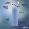 image:imageEllo Pop amp Fill Insulated Stainless Steel Water Bottle with Quick Fill Lid Leakproof Locking Sip or Chug Spout BPAFree Double Wall Vacuum Insulated for Sports Travel amp School 22oz  32oz  40ozRaincloud