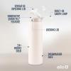 image:imageEllo Pop amp Fill Insulated Stainless Steel Water Bottle with Quick Fill Lid Leakproof Locking Sip or Chug Spout BPAFree Double Wall Vacuum Insulated for Sports Travel amp School 22oz  32oz  40ozTonal Cream