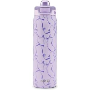 image:imageEllo Pop amp Fill Insulated Stainless Steel Water Bottle with Quick Fill Lid Leakproof Locking Sip or Chug Spout BPAFree Double Wall Vacuum Insulated for Sports Travel amp School 22oz  32oz  40ozTake a Bow