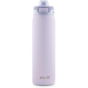 image:imageEllo Pop amp Fill Insulated Stainless Steel Water Bottle with Quick Fill Lid Leakproof Locking Sip or Chug Spout BPAFree Double Wall Vacuum Insulated for Sports Travel amp School 22oz  32oz  40ozAurora