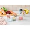 image:imageEllo Clean Start Glass Baby Food Containers 6pk  Sunny Shores