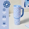 image:imageEllo Oasis 30oz Tumbler with Handle amp Retracting Straw  Reusable Insulated Stainless Steel Cup 100 Leakproof  Gifts for Teens Women Men  Keeps cold for 23 Hours  Cup Holder Friendly  BlackBlueberries