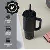 image:imageEllo Oasis 30oz Tumbler with Handle amp Retracting Straw  Reusable Insulated Stainless Steel Cup 100 Leakproof  Gifts for Teens Women Men  Keeps cold for 23 Hours  Cup Holder Friendly  BlackBlack