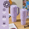 image:imageEllo Oasis 30oz Tumbler with Handle amp Retracting Straw  Reusable Insulated Stainless Steel Cup 100 Leakproof  Gifts for Teens Women Men  Keeps cold for 23 Hours  Cup Holder Friendly  BlackTake a Bow