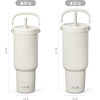 image:imageEllo Oasis Go 26oz Tumbler with Top Handle and Retracting Straw  Reusable Insulated Stainless Steel Cup 100 Leakproof Water Bottle 24 Hours Cold Cup Holder Friendly For Travel  In The CloudsMineral