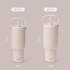 image:imageEllo Oasis Go 26oz Tumbler with Top Handle and Retracting Straw  Reusable Insulated Stainless Steel Cup 100 Leakproof Water Bottle 24 Hours Cold Cup Holder Friendly For Travel  In The CloudsWild Dot
