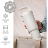 image:imageEllo Oasis Go 26oz Tumbler with Top Handle and Retracting Straw  Reusable Insulated Stainless Steel Cup 100 Leakproof Water Bottle 24 Hours Cold Cup Holder Friendly For Travel  In The CloudsMineral