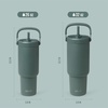image:imageEllo Oasis Go 26oz Tumbler with Top Handle and Retracting Straw  Reusable Insulated Stainless Steel Cup 100 Leakproof Water Bottle 24 Hours Cold Cup Holder Friendly For Travel  In The CloudsAlligator