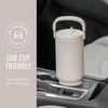image:imageEllo Oasis Go 26oz Tumbler with Top Handle and Retracting Straw  Reusable Insulated Stainless Steel Cup 100 Leakproof Water Bottle 24 Hours Cold Cup Holder Friendly For Travel  In The CloudsWild Dot