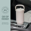 image:imageEllo Oasis Go 26oz Tumbler with Top Handle and Retracting Straw  Reusable Insulated Stainless Steel Cup 100 Leakproof Water Bottle 24 Hours Cold Cup Holder Friendly For Travel  In The CloudsAlligator