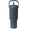image:imageEllo Oasis Go 26oz Tumbler with Top Handle and Retracting Straw  Reusable Insulated Stainless Steel Cup 100 Leakproof Water Bottle 24 Hours Cold Cup Holder Friendly For Travel  In The CloudsHorizon