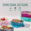 image:imageEllo Duraglass Refresh 34 Cup Meal Prep Sets 10Pc 5 Pack Set Glass Food Storage Container with Silicone Boot and Airtight BPAFree Plastic Lids Dishwasher Microwave and Freezer Safe MelonEvening Orchard
