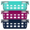 image:imageEllo Duraglass Refresh 34 Cup Meal Prep Sets 10Pc 5 Pack Set Glass Food Storage Container with Silicone Boot and Airtight BPAFree Plastic Lids Dishwasher Microwave and Freezer Safe MelonMixed Berry