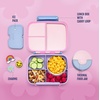 image:imageEllo Benni Kids Bento Lunch Box with Insulated Food Jar amp Ice Pack Sugar CoatedSugar Coated
