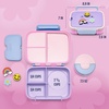 image:imageEllo Benni Kids Bento Lunch Box with Insulated Food Jar amp Ice Pack Sugar CoatedSugar Coated