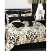 imageTribeca Living Empire 12Piece Cotton Bed in a Bag with Deep Pocket Sheet SetPrague Greyblack