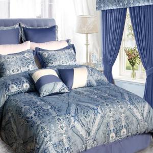 imageTribeca Living Empire 12Piece Cotton Bed in a Bag with Deep Pocket Sheet SetMulticolored