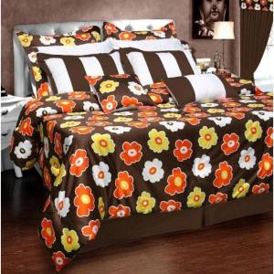 imageTribeca Living Empire 12Piece Cotton Bed in a Bag with Deep Pocket Sheet SetSonja