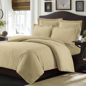 imageTribeca Living King Duvet Cover Set Soft Plain Bed Set Wrinkle Resistant Bedding Microfiber Includes One Duvet Cover and Two Sham Pillowcases Durable Bedding 110 GSM ValenciaWhiteCashmere