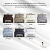 imageTribeca Living Egyptian Cotton King Duvet Cover Set 3pc Oversized Plain Bedding Set Includes King Duvet Cover And Two Sham Pillowcases 600 Thread Count Steel