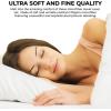 imageTribeca Living King Duvet Cover Set Plain Bed Set Pintuck Microfiber Wrinkle Resistant Three Piece Set Includes One Duvet Cover and Two Sham Pillowcases SydneyTealPurple