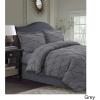imageTribeca Living King Duvet Cover Set Plain Bed Set Pintuck Microfiber Wrinkle Resistant Three Piece Set Includes One Duvet Cover and Two Sham Pillowcases SydneyTealChocolate