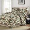 imageTribeca Living MADRDUVETKISK Madrid Tropical Rainforest Oversized Duvet Set King Sky BlueTropical Garden Multi