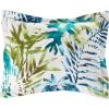 imageTribeca Living MADRDUVETKISK Madrid Tropical Rainforest Oversized Duvet Set King Sky BlueTropical Rainforest Multi