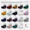 imageTribeca Living VENICEDUVET Venice Velvet Oversized Solid Duvet Set3pieces King BurgundyBurgundy