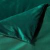 imageTribeca Living VENICEDUVET Venice Velvet Oversized Solid Duvet Set3pieces King BurgundyEmerald Green