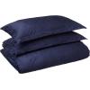 imageTribeca Living VENICEDUVET Venice Velvet Oversized Solid Duvet Set3pieces King BurgundyIndigo