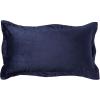 imageTribeca Living VENICEDUVET Venice Velvet Oversized Solid Duvet Set3pieces King BurgundyIndigo