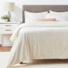 imageTribeca Living VENICEDUVET Venice Velvet Oversized Solid Duvet Set3pieces King BurgundyIvory