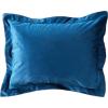imageTribeca Living VENICEDUVET Venice Velvet Oversized Solid Duvet Set3pieces King BurgundyNavy Blue