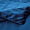 imageTribeca Living VENICEDUVET Venice Velvet Oversized Solid Duvet Set3pieces King BurgundyNavy Blue