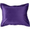 imageTribeca Living VENICEDUVET Venice Velvet Oversized Solid Duvet Set3pieces King BurgundyPurple