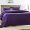 imageTribeca Living VENICEDUVET Venice Velvet Oversized Solid Duvet Set3pieces King BurgundyPurple