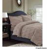 imageTribeca Living King Duvet Cover Set Plain Bed Set Pintuck Microfiber Wrinkle Resistant Three Piece Set Includes One Duvet Cover and Two Sham Pillowcases SydneyTealCashmere
