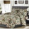 imageTribeca Living MADRDUVETKISK Madrid Tropical Rainforest Oversized Duvet Set King Sky BlueTropical Garden Multi