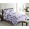 imageTribeca Living ST170DSKIDB Flannel Oversized Duvet Set King Blue