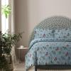 imageTribeca Living WOU170DUVETKIBL Duvet Set King Winter Outing BlueNatural