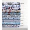 imageTribeca Living WOU170DUVETKIBL Duvet Set King Winter Outing BlueNatural
