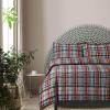 imageAzores Home Cotton Flannel Queen Duvet Cover Set Oversized Wrinkle Resistant Soft Touch Includes One Duvet Cover and Two Sham Pillowcases 170GSM CamelBrown