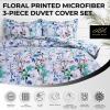 imageSerena Printed Oversized Duvet Set TwinGreen