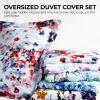 imageSerena Printed Oversized Duvet Set TwinMulticolor
