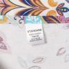 imageTribeca Living MTOILDUVETKIDR Duvet Set King Deer Toile Deep RedAbstract Paisley